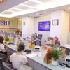 A transaction office of the Saigon - Hanoi Commercial Joint Stock Bank (SHB) (Photo: VNA)