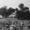 Vietnamese troops attack Him Lam Hill, a fortification in the Dien Bien Phu miliary base of the French colonialists, in the afternoon of March 13, 1954, opening the Dien Bien Phu Campaign. (File photo)