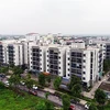 A social housing complex in Me Linh district of Hanoi. (Photo: VNA)