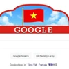 The Vietnam homepage of Google honours the 79th anniversary of the country’s National Day (September 2). (Screenshot photo)