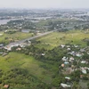 An aerial view of Hiep Hoa Island, where the urban area project worth over 72.2 trillion VND will be implemented (Source: VNA)