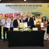 Representatives from the Vietnam National Authority of Tourism (VNAT), and MAGGI Brand announce the cooperation. (Photo courtesy of Nestlé Vietnam)