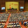 At the opening of the 8th session of the 15th-tenure National Assembly in Hanoi on October 21. (Photo: VNA)