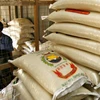 A rice store in Pekan Mundok town of Thailand (Photo: AFP/VNA)