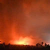 Mount Lewotobi Laki-laki erupts in East Nusa Tenggara province, Indonesia, on November 3, 2024. (Photo: Xinhua/VNA)