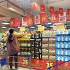 Shoppers at a Co-op supermarket in HCM City. (Photo: VNA)