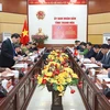 The recent meeting on border affairs between Thanh Hoa and Houaphanh provinces (Photo: thanhhoa.gov.vn)