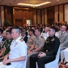 Des attachés militaires participent à l'événement. Photo: VNA