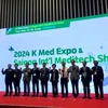 Ouverture de l'exposition "K-Med Expo Vietnam & Saigon International Meditech Show 2024". Photo: baoquocte.vn