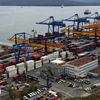 Port de fret de Vladivostok, dans l'Extrême-Orient russe. Photo : AFP/VNA