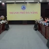 Cérémonie de lancement du groupe de travail sur la promotion de la coopération entre Da Nang et les États-Unis. Photo: VNA