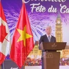 Le vice-président du Comité populaire de Hô Chi Minh-Ville, Vo Van Hoan, à la cérémonie marquant la Fête du Canada. Photo: VNA