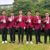 La délégation vietnamienne de six élèves obtient des résultats impressionnants aux Olympiades internationales de mathématiques (OMI) 2024. Photo: VNA