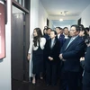 Le Premier ministre Pham Minh Chinh visite le Mémorial de la révolution de Hongyan à Chongqing, en Chine. Photo: VNA