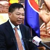 L’ambassadeur du Vietnam au Cambodge, Nguyen Huy Tang. Photo: VNA