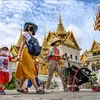 Turistas en Bangkok, Tailandia. (Fuente: AFP/VNA)