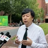 Miliang, director del Centro de Estudios del Sudeste Asiático y jefe del Instituto de Derecho de la Universidad de Lenguas Extranjeras de Beijing en la entrevista. (Fuente:VNA)