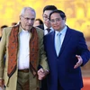 El primer ministro de Vietnam, Pham Minh Chinh, recibió al presidente de Timor Leste, José Ramos-Horta. (Fuente:VNA)