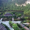 El Complejo Paisajístico de Trang An, en la provincia de Ninh Binh, fue reconocido por la UNESCO en 2014 como Patrimonio Cultural y Natural de la Humanidad. (Fuente:VNA)