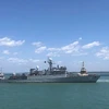 Buque 18 de la Armada vietnamita llega a Australia para el ejercicio Kakadu 2024. (Fuente:qdnd.vn)