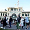 Turistas sudcoreanos en Ciudad Ho Chi Minh. (Fuente:VNA)