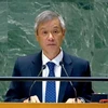 El embajador Nguyen Minh Vu, asistente del ministro de Asuntos Exteriores de Vietnam, habla en el evento. (Fuente:VOV)