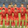 Selección nacional de fútbol vietnamita. (Fuente: VNA)