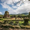 El Santuario My Son en la provincia central de Quang Nam fue declarado Patrimonio Cultural de la Humanidad por la UNESCO en 1999. (Fuente: VNA)