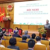 El secretario general del Partido Comunista de Vietnam, To Lam, habla en el evento. (Fuente: VNA)