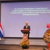 El vicepresidente del Comité Popular de Ciudad Ho Chi Minh, Vo Van Hoan, habla en el evento. (Fuente: https://www.sggp.org.vn/)