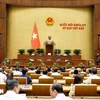 Durante el séptimo periodo de sesiones de la XV legislatura de la Asamblea Nacional de Vietnam (Fuente: VNA)