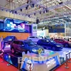 El pabellón de Volkswagen en Vietnam Motor Show 2022. (Fuente: VNA)