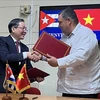 La Unión de Agricultores de Vietnam y la Asociación Nacional de Agricultores Pequeños de Cuba firman un memorando de cooperación para el período 2025-2030. (Fuente: VNA)