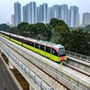 Operación piloto de la línea de metro Nhon-Hanoi. (Foto: Vietnam+)