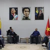 El primer vicepresidente del PSUV y vicepresidente sectorial de Política, Seguridad Ciudadana y Paz, Diosdado Cabello Rondón, recibe a la delegación de Quang Nam (Fuente: VNA)