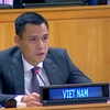 El embajador Dang Hoang Giang, jefe de la misión representante permanente de Vietnam ante las Naciones Unidas (Fuente: VNA)