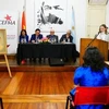 Seminario “Ho Chi Minh y las relaciones Vietnam-América Latina” fue organizado conjuntamente por la Comisión de Asuntos Exteriores del Comité Central del Partido, la Embajada de Vietnam en Argentina y el Partido Comunistad de Argentina, el 22 de agosto de 2024. (Foto: VNA)