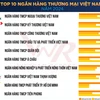 2024年越南十大知名商业银行名单发布。图自vietnamnet.vn