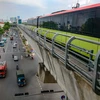 河内城铁三号线呠—河内火车站段获得系统安全认证。图自越通社