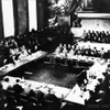 Panorama de la Conférence de Genève sur l'Indochine en Suisse. Photo d'archive: VNA