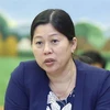 La secrétaire adjointe du Comité chargé des affaires du Parti et vice-ministre du ministère des Ressources naturelles et de l'Environnement, Nguyen Thi Phuong Hoa. Photo: VNA