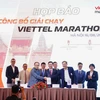 Le Viettel Marathon 2024 est le fruit d'une collaboration entre les Fédérations d'athlétisme vietnamienne, cambodgienne et lao et le groupe Viettel. Photo: comité d'organisation