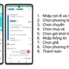 Le secteur ferroviaire vend des billets de train via une carte en ligne. Photo: Vietnam+