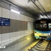 La première rame de la ligne de métro Bên Thành - Suôi Tiên. Photo: VNA