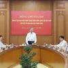 Le secrétaire général du Parti communiste du Vietnam To Lam prend la parole. Photo: VNA