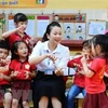 Le Vietnam accorde une attention particulière à l’éducation de la petite enfance. Photo: VNA
