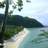 Un coin de plage du parc national de Con Dao. Photo : VNA