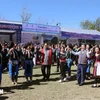 Le Premier ministre Pham Minh Chinh participe à la fête de la grande union nationale dans le district de Sin Ho, province de Lai Chau. Photo : VNA