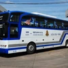 Un bus Loei-Luang Prabang exploité par la société publique thaïlandaise Transport Co. Photo : https://www.bangkokpost.com/