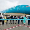 La compagnie aérienne nationale Vietnam Airlines lance le 5 octobre son premier et unique vol direct entre le Vietnam et Munich, capitale du Land de Bavière. Photo : VNA